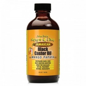 Jamaican Mango & Lime Black Castor Oil With Mango Papaya 4oz